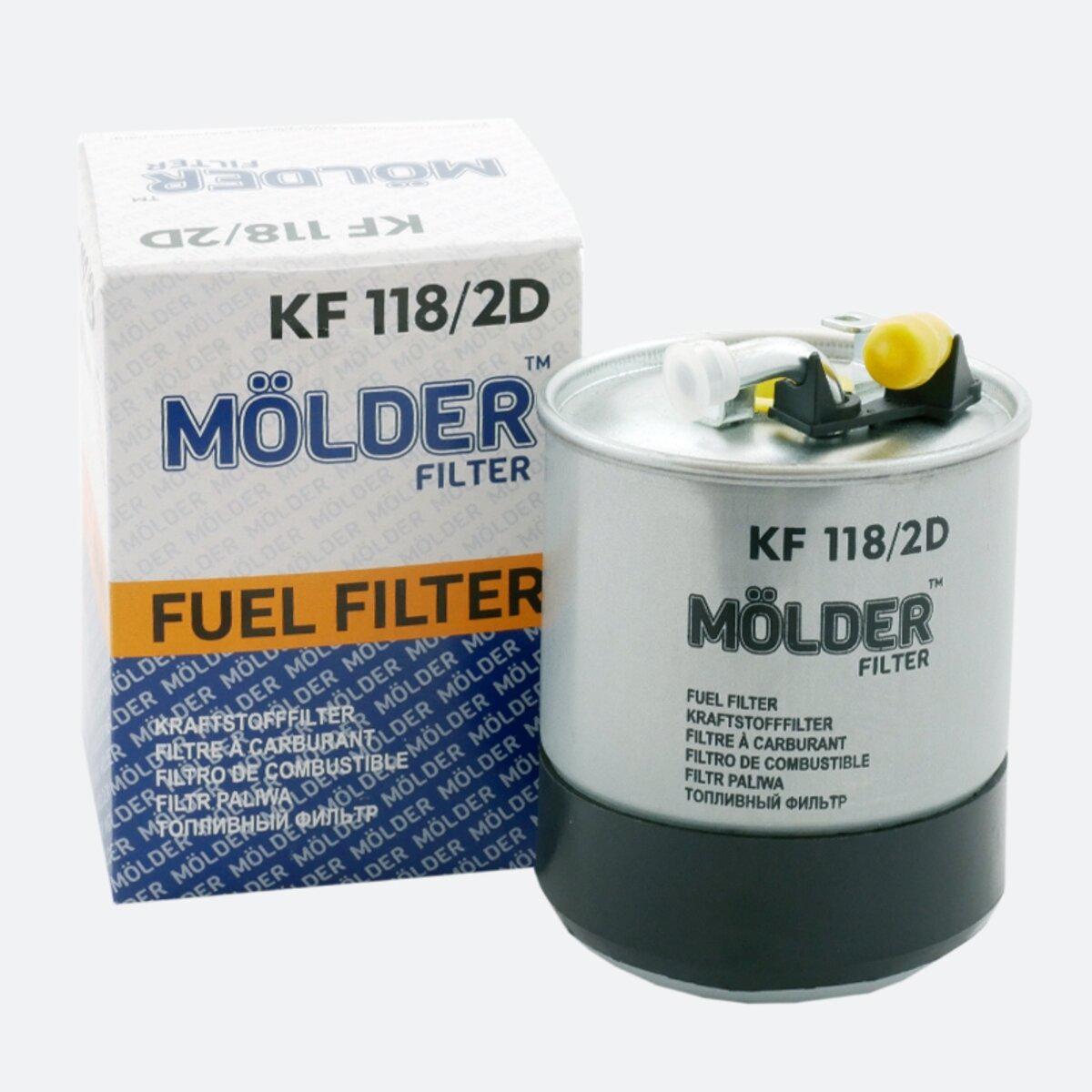 Фільтр паливний Molder KF 118/2D (20698141)