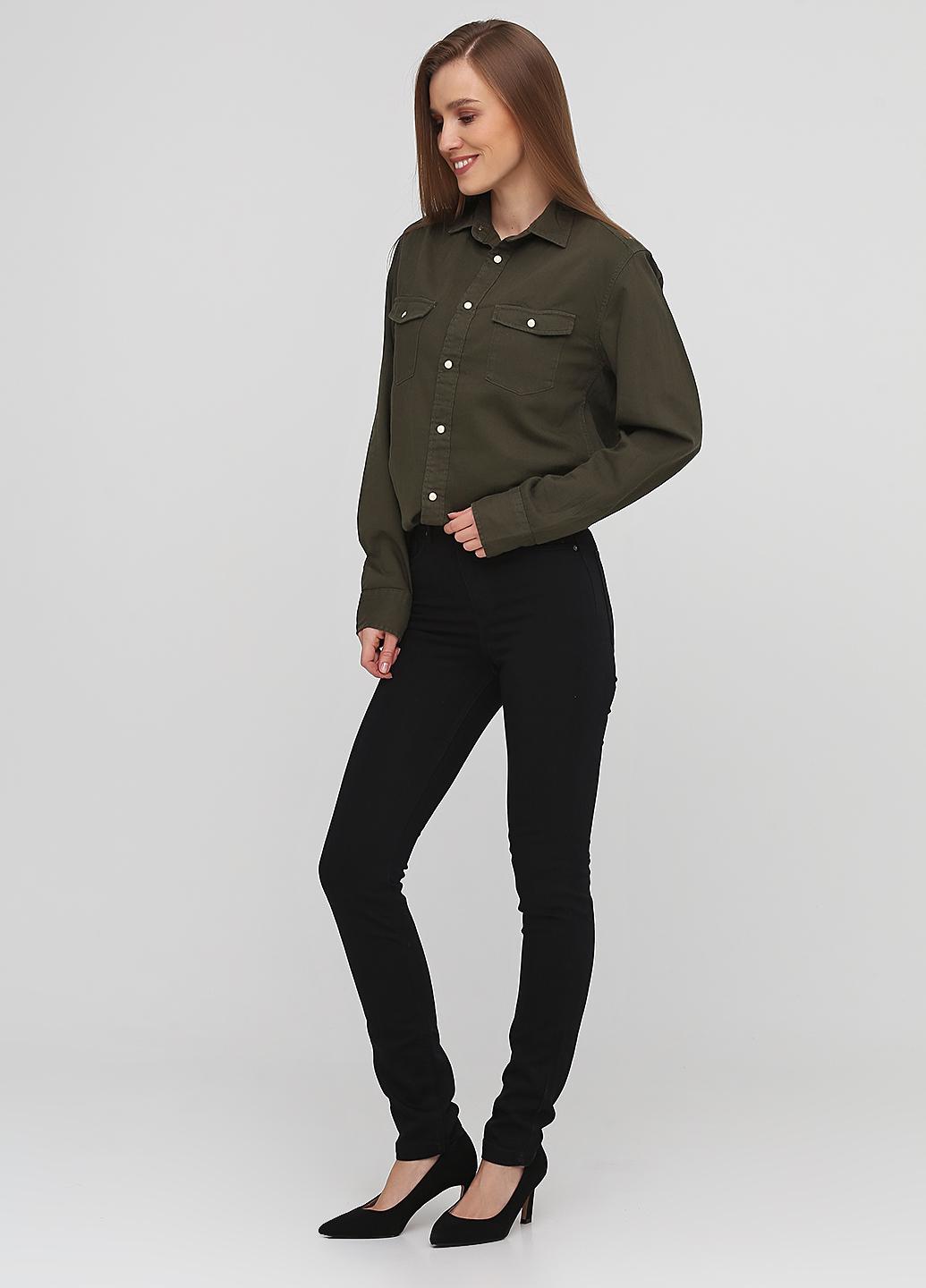 Джинсы женские H&M р. 26 Черный (5273266b36)