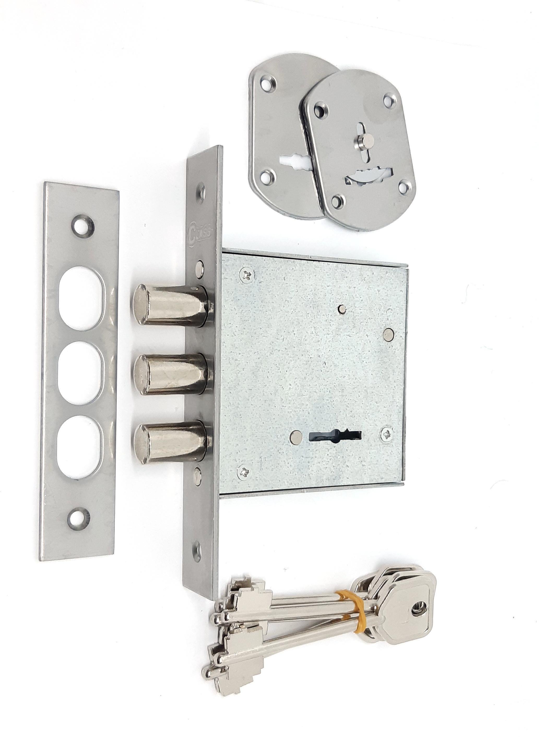 Замок врезной CLASS 3B8-8D сувальдный