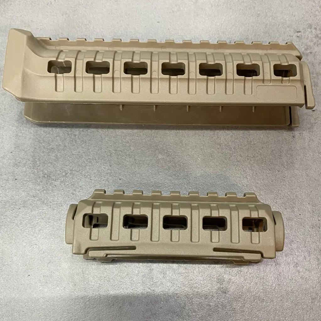 Цевье DLG-099 на АК-47 74 DLG Tactical полимерное 2 планки Picatinny 4 линии M-LOK Койот (241711) - фото 4 Цевье DLG-099 на АК-47 74 DLG Tactical полимерное 2 планки Picatinny 4 линии M-LOK Койот (241711) - фото 4