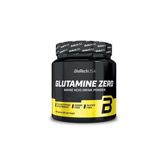 Глютамін для спорту BioTechUSA Glutamine Zero 300 г 25 порцій Ice Tea Peach