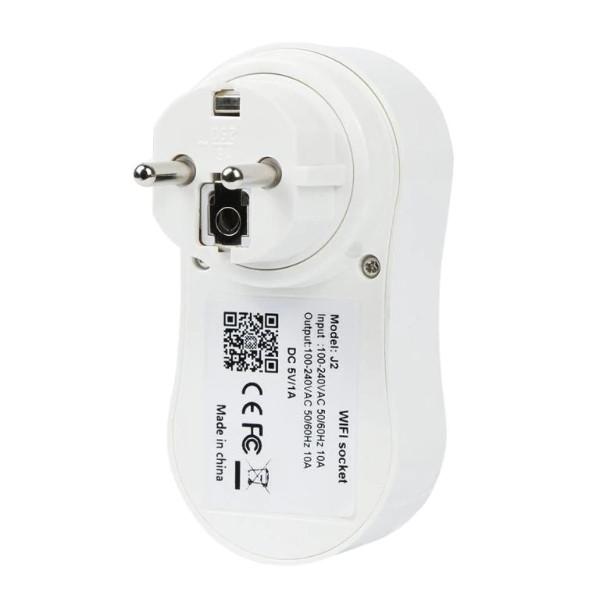 Розумна розетка WI-FI Smart Socket J2 2200 Вт 10А Білий - фото 3