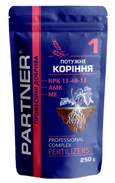 Добриво Partner Complete NPK 13.40.13 S ME МgO Потужне коріння 250 г (13989)