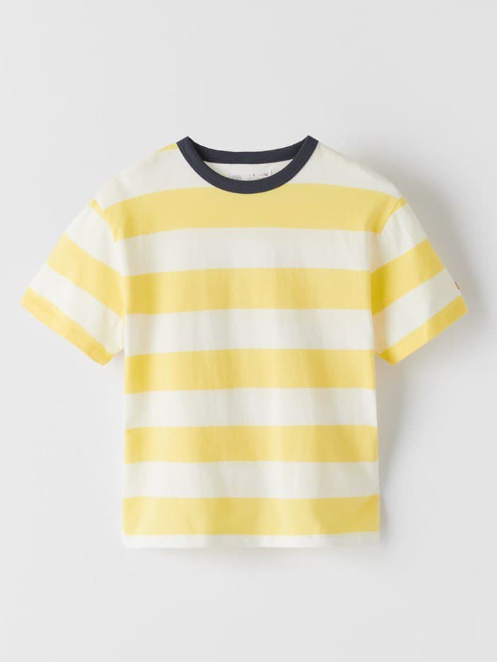 Футболка ZARA 6 років 116 см Жовтий (ZR-00032)