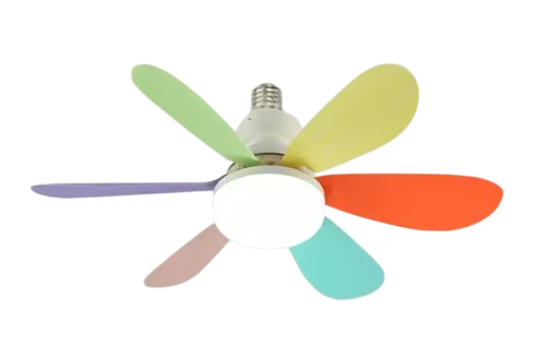 Вентилятор-люстра 2в1 стельовий 6 лопатей 52 см 40 Вт з пультом (QAAQ-520RA) Вентилятор-люстра 2в1 стельовий 6 лопатей 52 см 40 Вт з пультом (QAAQ-520RA)