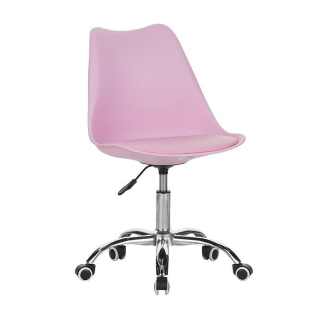 Кресло Bonro B-487 на колесах Светло-розовый (2455357390)