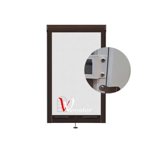 Москитная сетка роллетная без сверления Wenster до 1 кв.м Коричневый