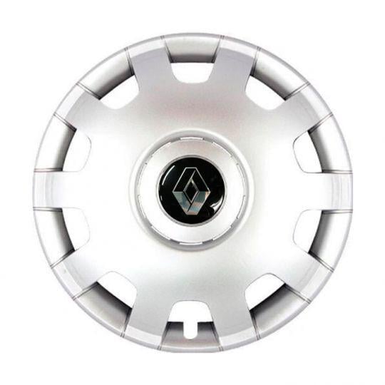 Автомобильные колпаки SKS 212 R14 с логотипом Renault 4 шт. Серебристый