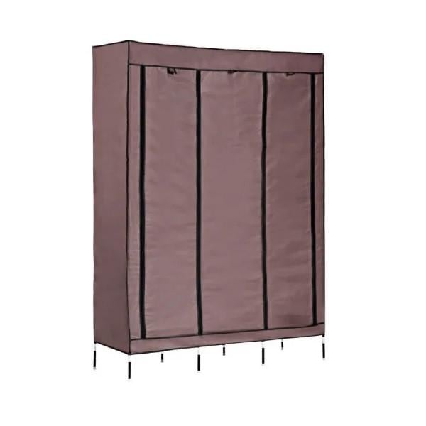 Шкаф складной RIAS 88130 Storage Wardrobe тканевый 175х130х45 см Brown (2_009505) - фото 1