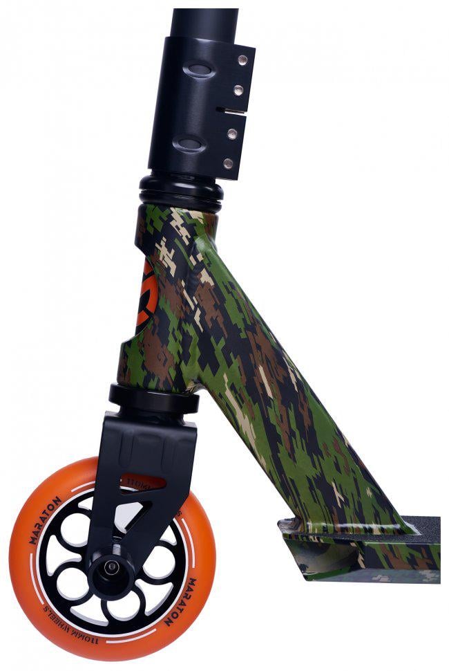 Самокат трюковой Maraton War Prime STUNT HIC 110 + PEG - фото 2