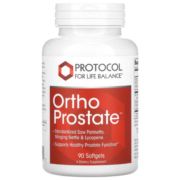 Натуральный комплекс для здоровья предстательной железы Protocol for Life Balance Ortho Prostate 90 Softgels (23712946)