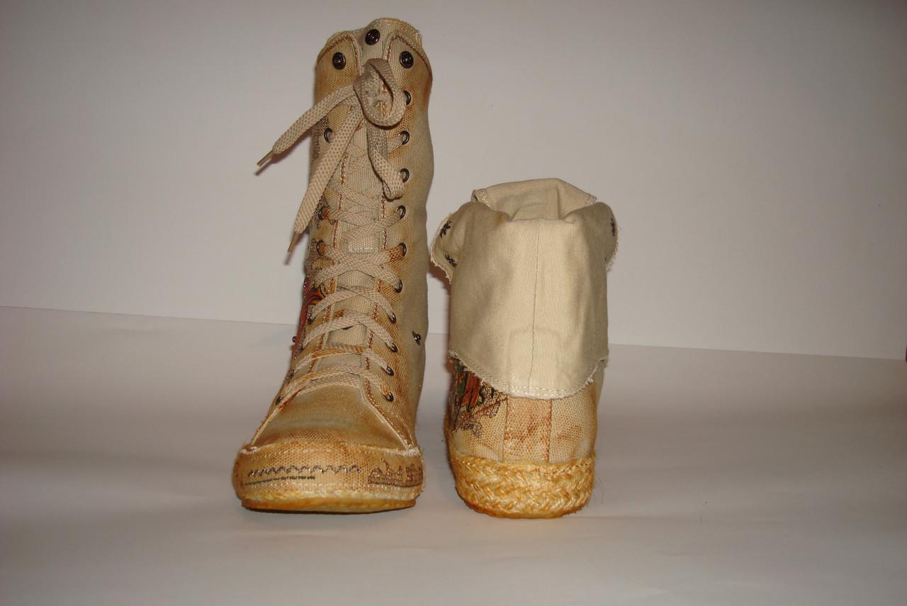 Кеди жіночі Linda р. 37 23,5 см Бежевий - фото 6