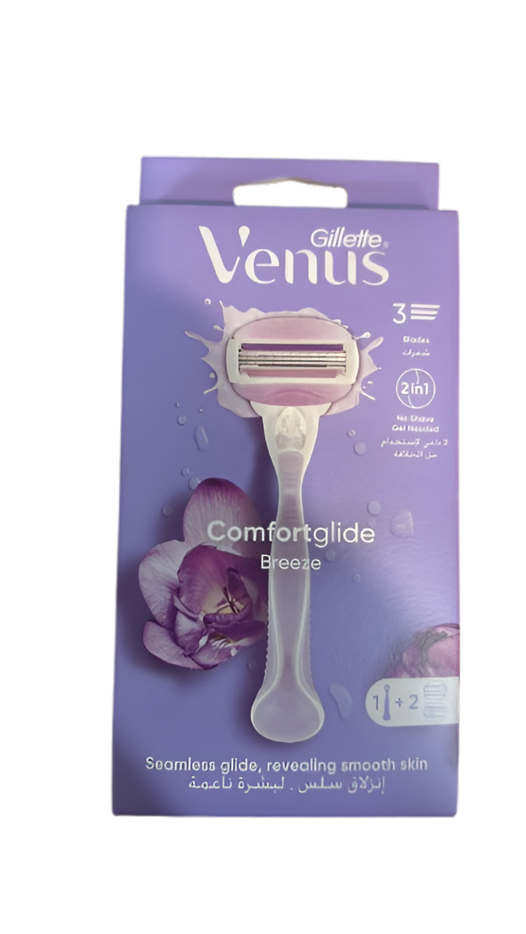 Станок для бритья женский Gillette Venus Breeze 1 станок/2 кассеты (57348523)