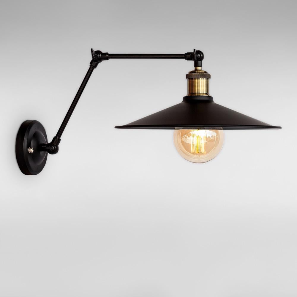 Светильник/бра настенный Light House LS-18677-1W BK Черный/Бронзовый