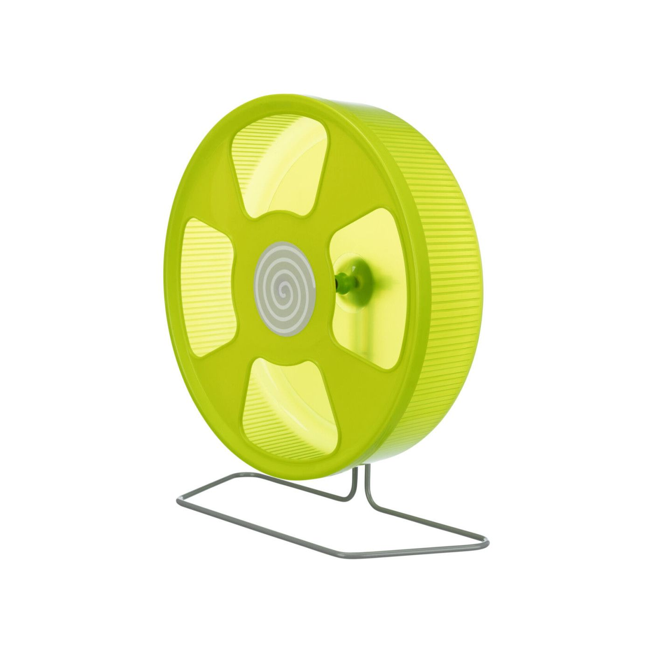 Бігове колесо Trixie для маленьких гризунів на підставці тренажерне пластик d 28 см (4047974610114)