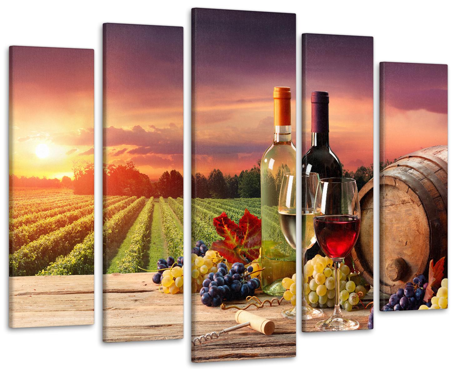 Картина модульна Природа Вино 115х170 см (Art-421_5)