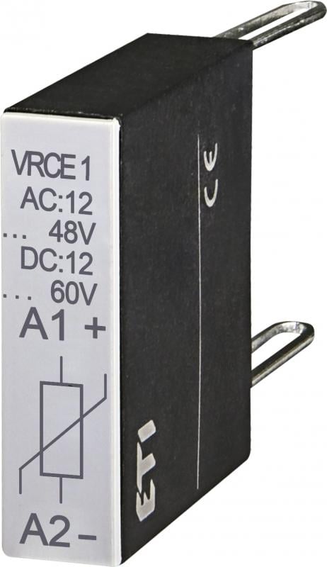 Фильтр ETI Varistor VRCE-1 12-48V AC 12-60V DC для катушек контакторов СЭС (4641726)