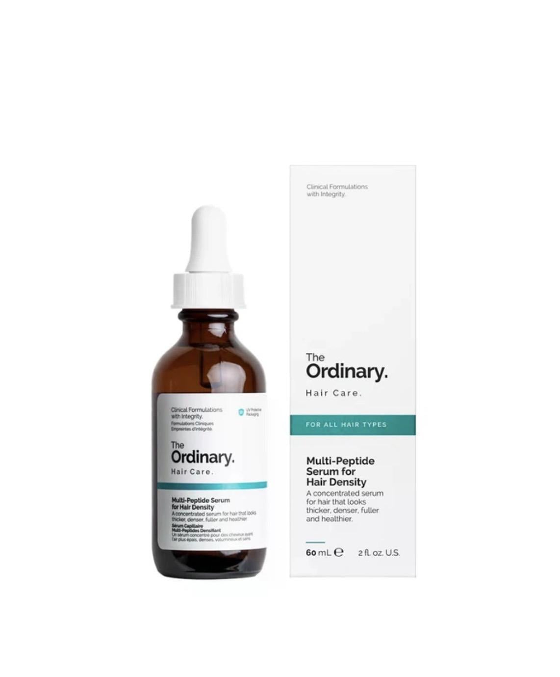 Сироватка для густоти волосся багатопептидна The Ordinary Multi Peptide Serum For Hair Density 60 мл (769915194647) Сироватка для густоти волосся багатопептидна The Ordinary Multi Peptide Serum For Hair Density 60 мл (769915194647)