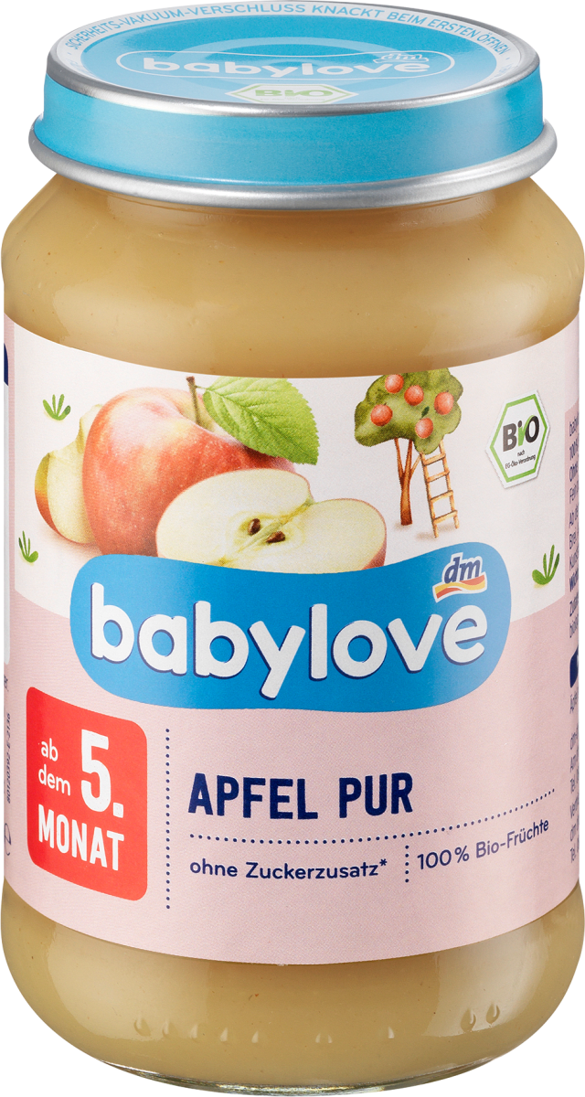 Пюре яблучне для дітей з 5 місяців 190 г