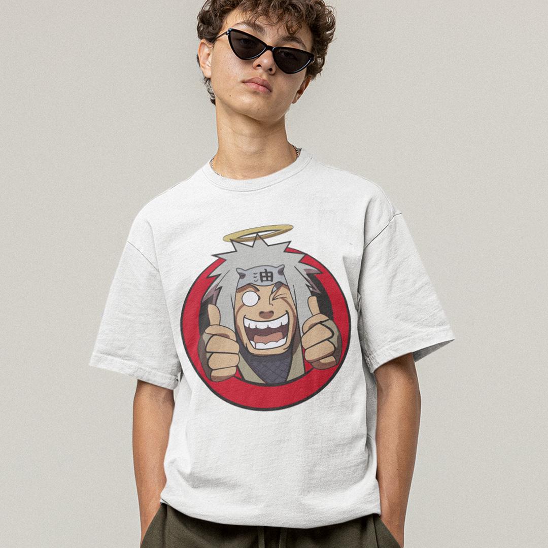 Футболка унисекс Naruto Jiraiya 4XL Белый (0000009208) Футболка унисекс Naruto Jiraiya 4XL Белый (0000009208)