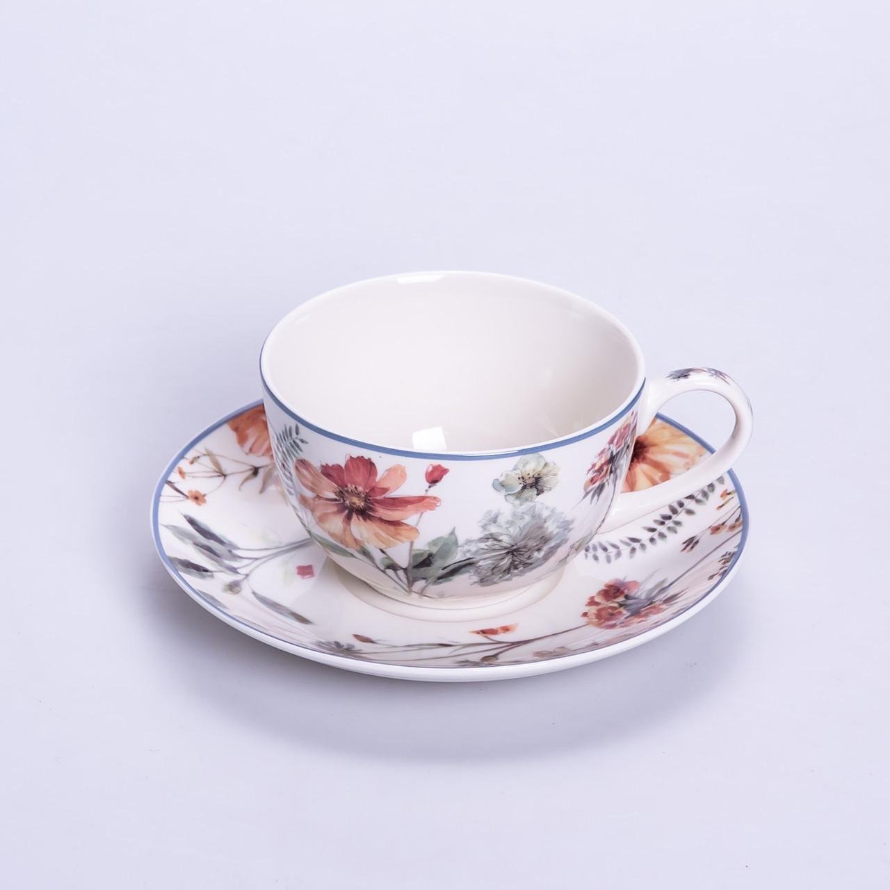 Столовый сервиз из фарфора Fleur на 6 человек 30 предметов (HP-HK-5) - фото 2 Столовый сервиз из фарфора Fleur на 6 человек 30 предметов (HP-HK-5) - фото 2