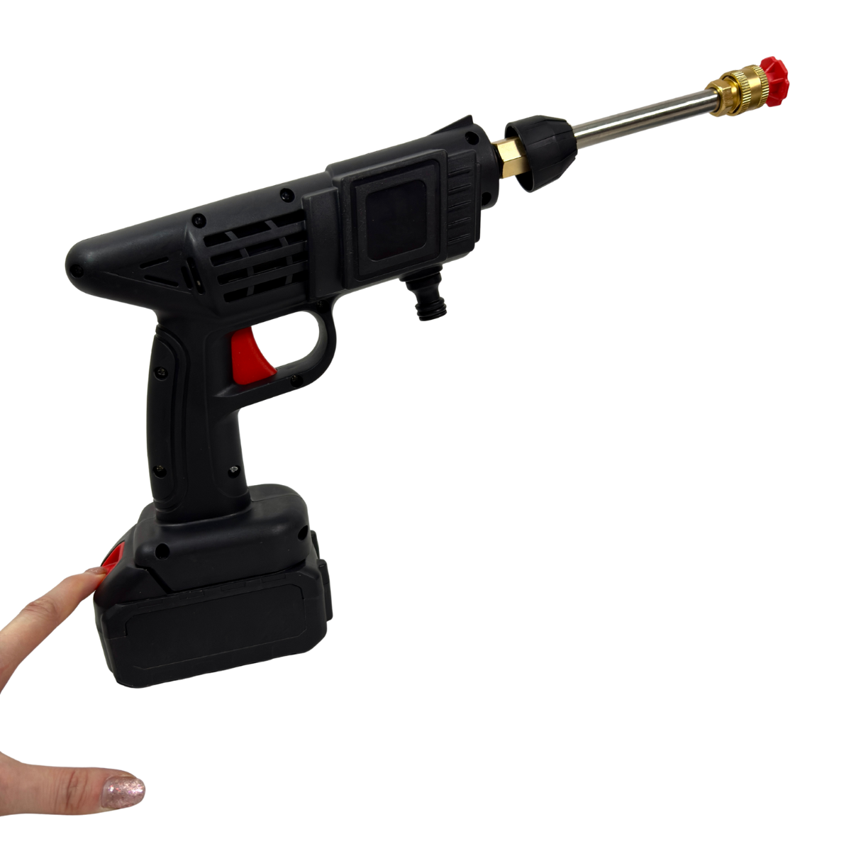 Мойка высокого давления аккумуляторная ручная с 2 аккумуляторами для авто 48V (MK-2024)