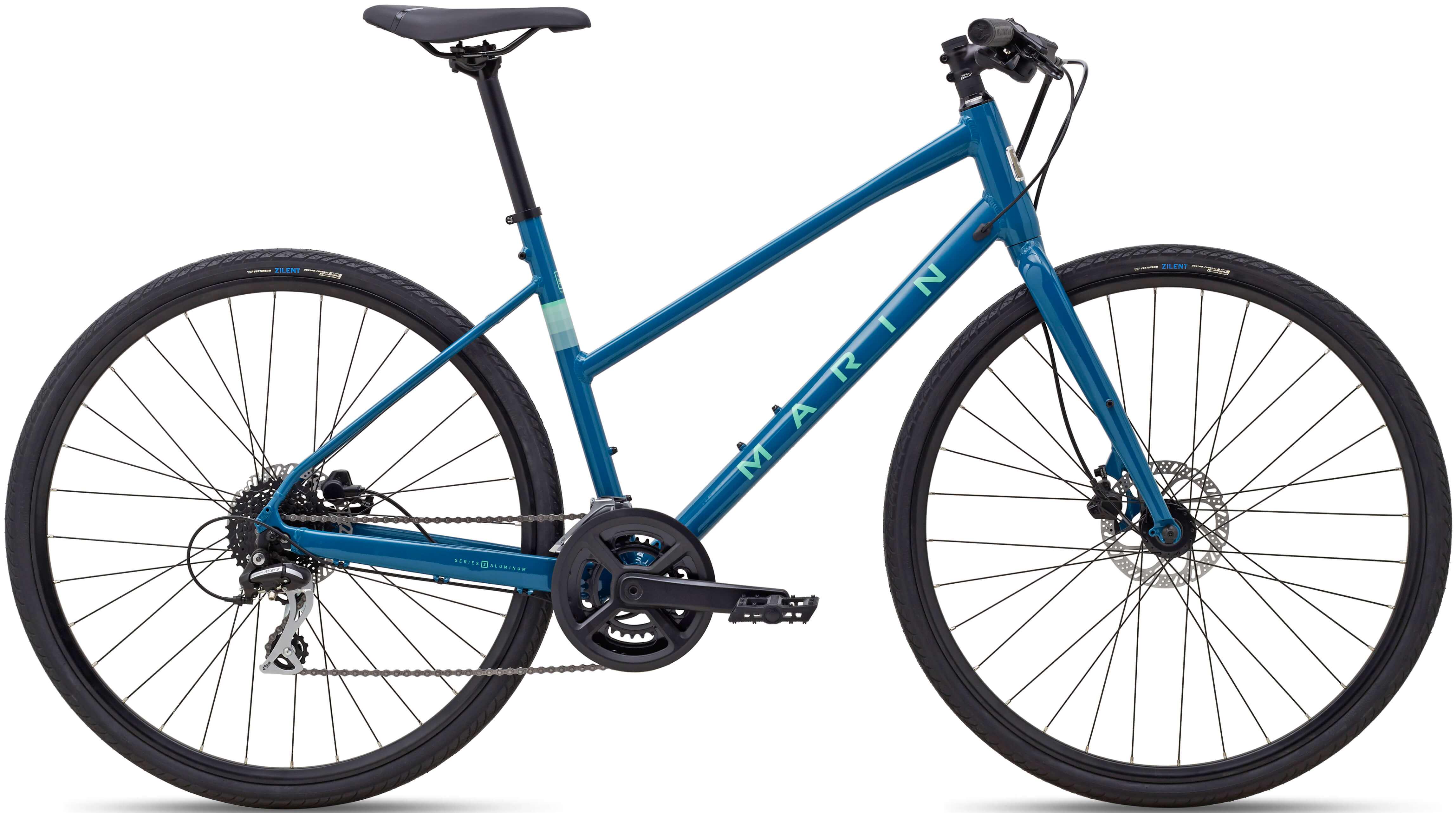 Велосипед MariN 28" FAIRFAX 2 ST рама L Gloss Green/Teal (A5)