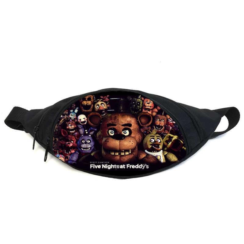 Поясная сумка-бананка Cappuchino toys ФНАФ Аниматроники GB-FNAF 5 ночей с Фредди 21 Черный (2033177482)