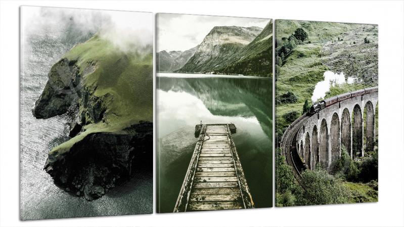 Модульна картина Poster-land Природа Пейзаж Art-18_B3
