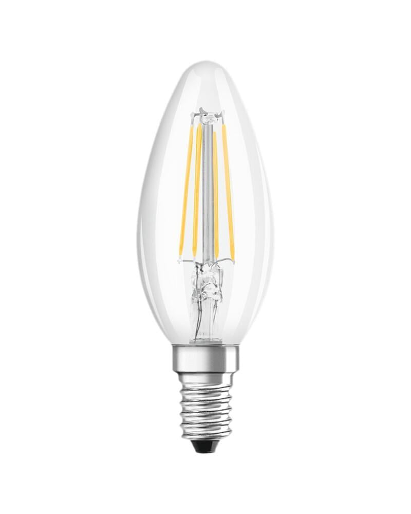 Лампа светодиодная Osram 4058075437043 CL B40 DIM E14 1x4,8W 2700K 470Lm IP20 (36486414)