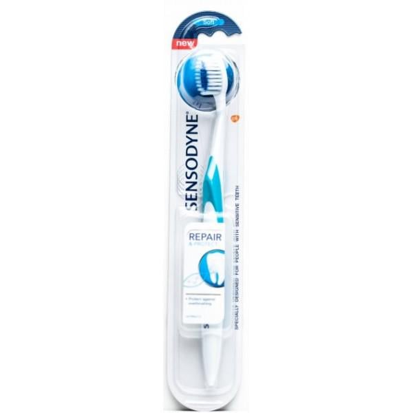 Зубна щітка Sensodyne Відновлення та захист м'яка (029768) - фото 1