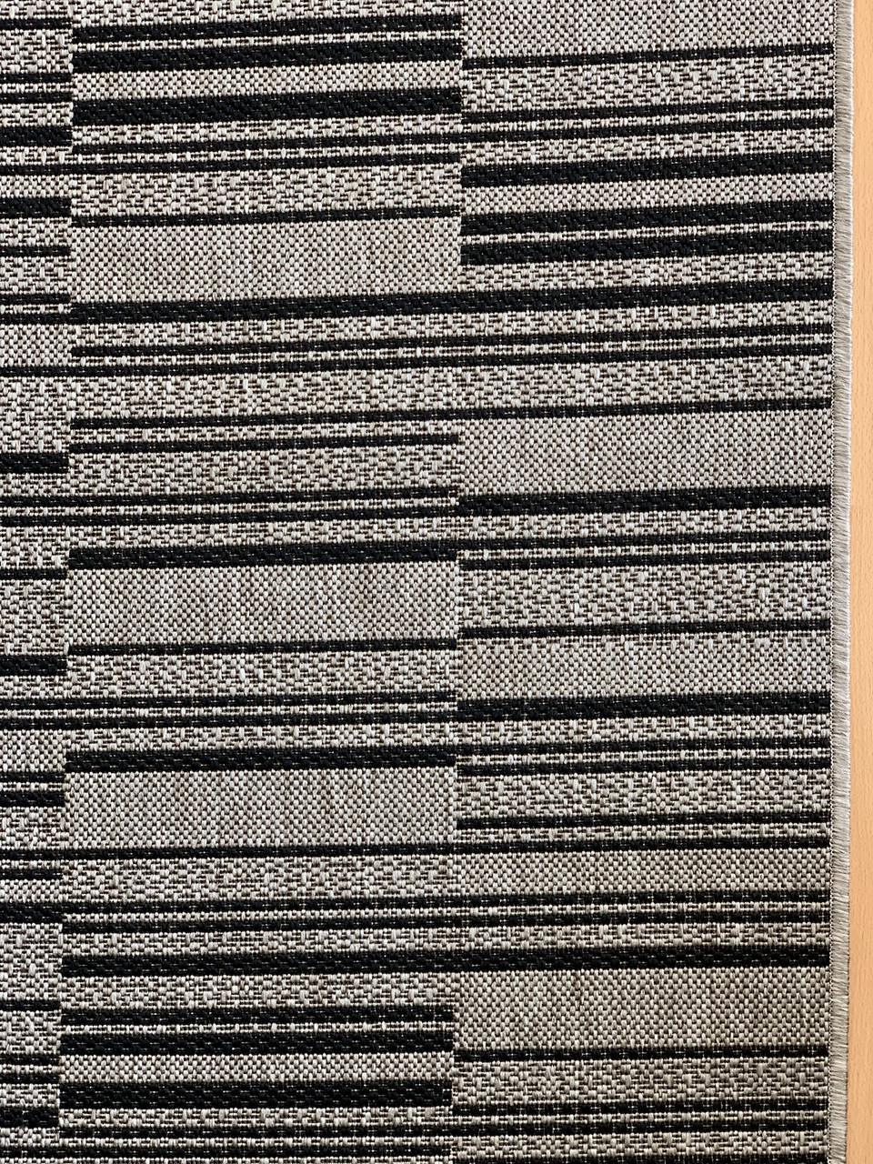 Килим безворсовий абстрактний рогожка прямокутний 200х290 см Сірий (10321-0151) - фото 4 Килим безворсовий абстрактний рогожка прямокутний 200х290 см Сірий (10321-0151) - фото 4