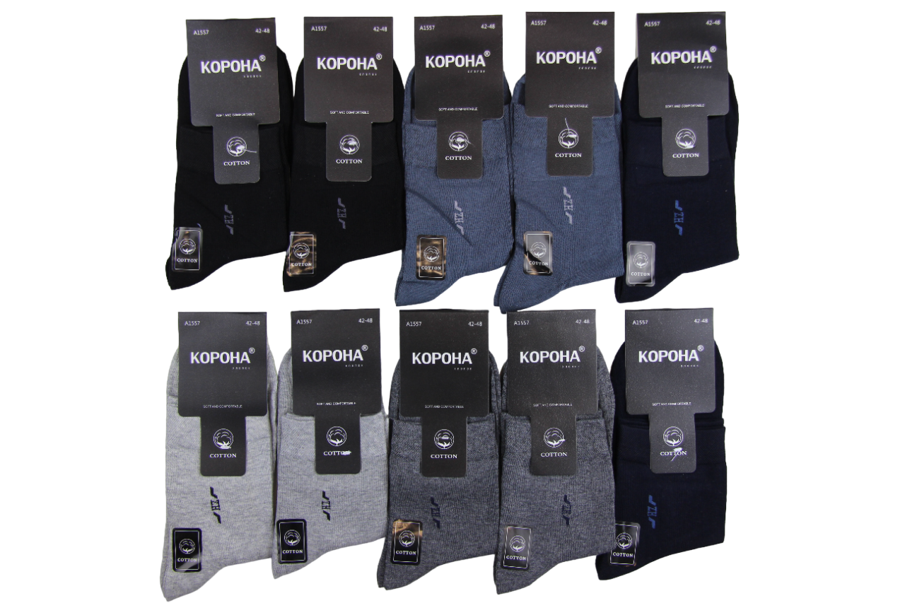 Носки мужские Корона стрейч 10 пар р. 42-48 (11290771) Носки мужские Корона стрейч 10 пар р. 42-48 (11290771)