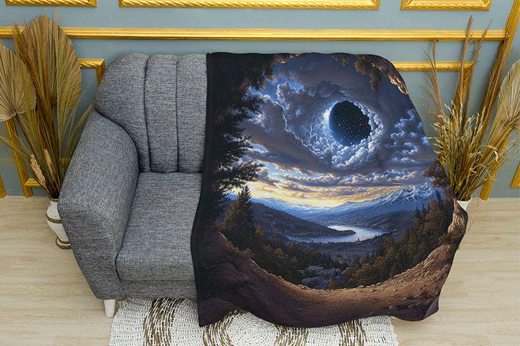 Плед 3D Twilight Fantasy плюш одношаровий 135х150 см (114336)