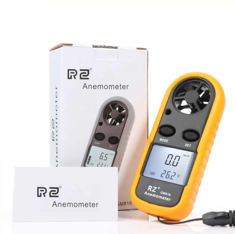 Анемометр RZ GM816 0,1 30 м/с (629031080816) - фото 6 Анемометр RZ GM816 0,1 30 м/с (629031080816) - фото 6