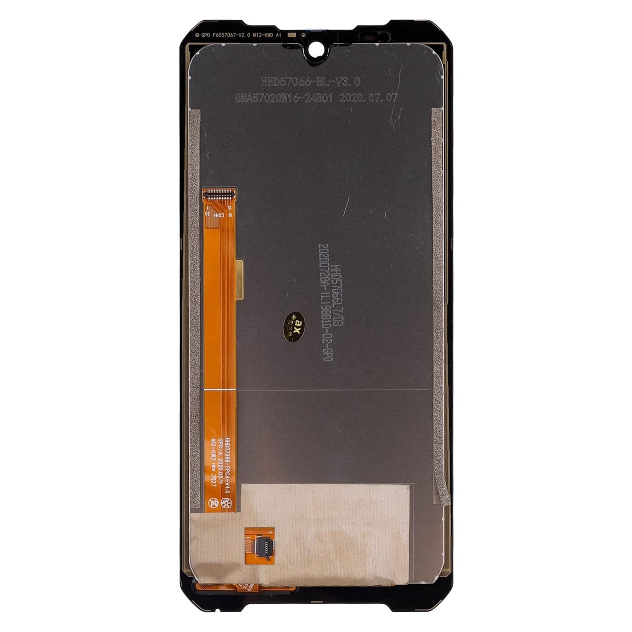 Дисплейный модуль LCD и сенсор для Doogee S58 Черный (29768001)