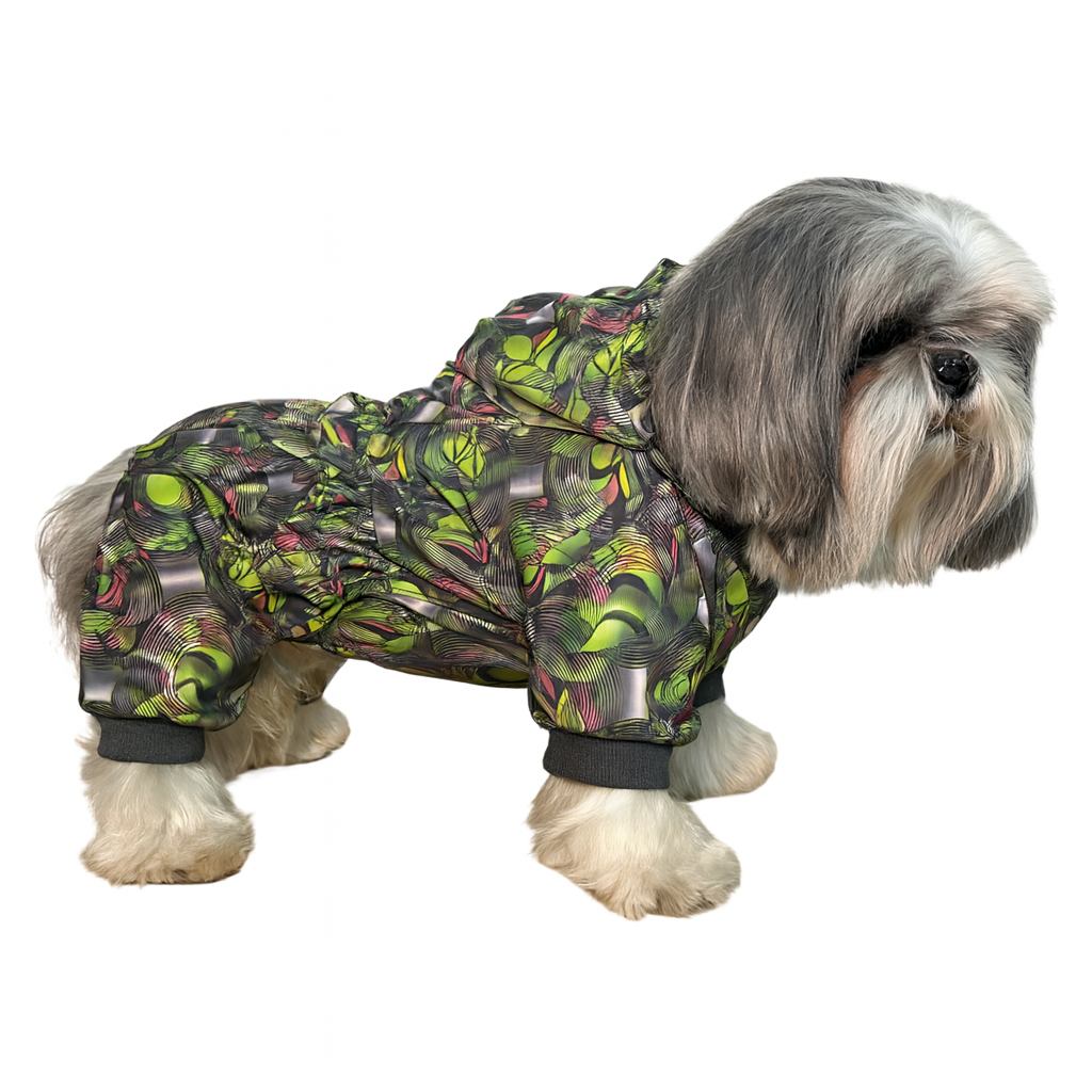 Комбинезон для мелких пород Diego Mini Snow на кнопках L Зеленый (124181725)