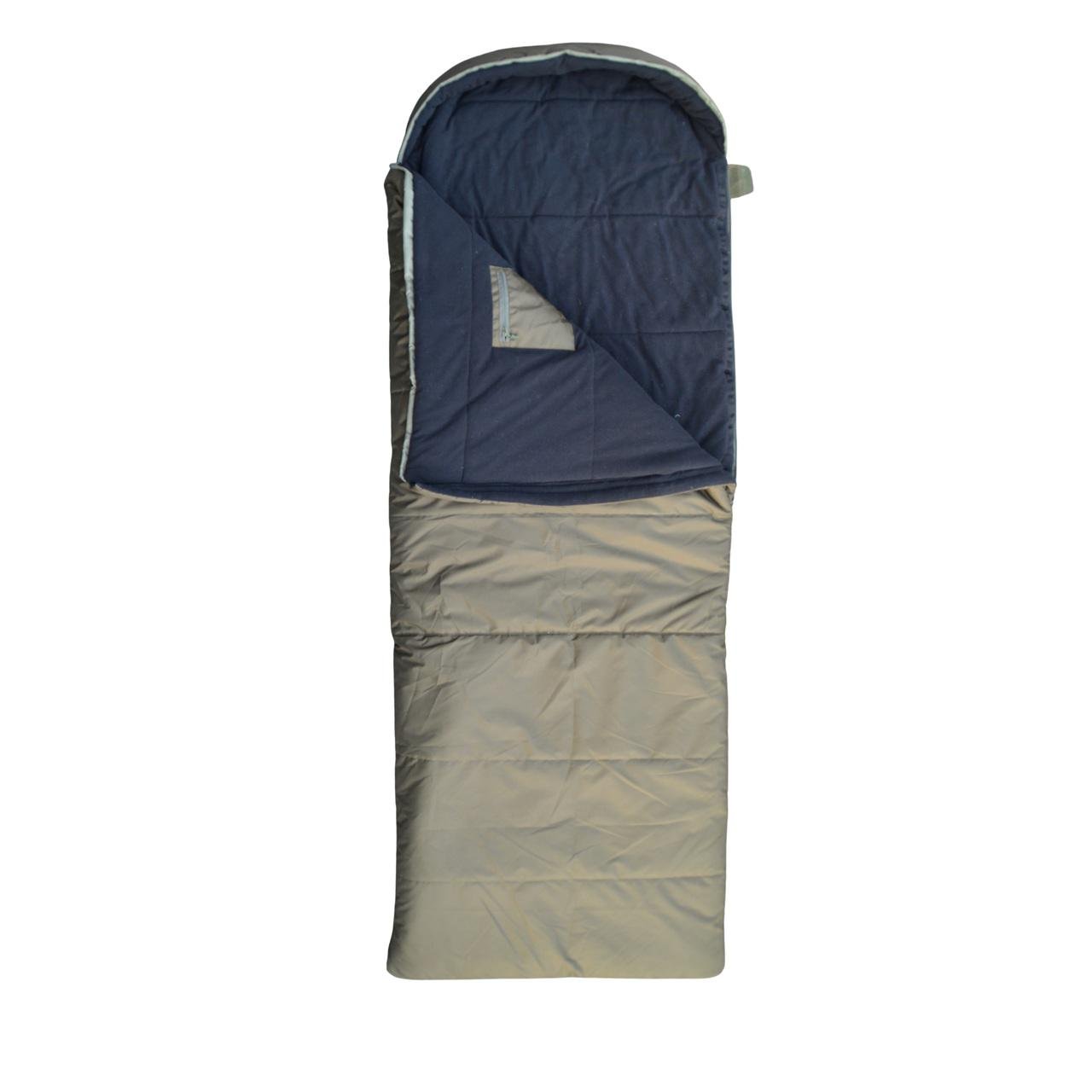 Спальный мешок-одеяло зимний DERBY CMK 240-90-L Fleece до -25°C двухслойный синтепон 400 г/м² водостойкий Khaki (2824077576) Спальный мешок-одеяло зимний DERBY CMK 240-90-L Fleece до -25°C двухслойный синтепон 400 г/м² водостойкий Khaki (2824077576)