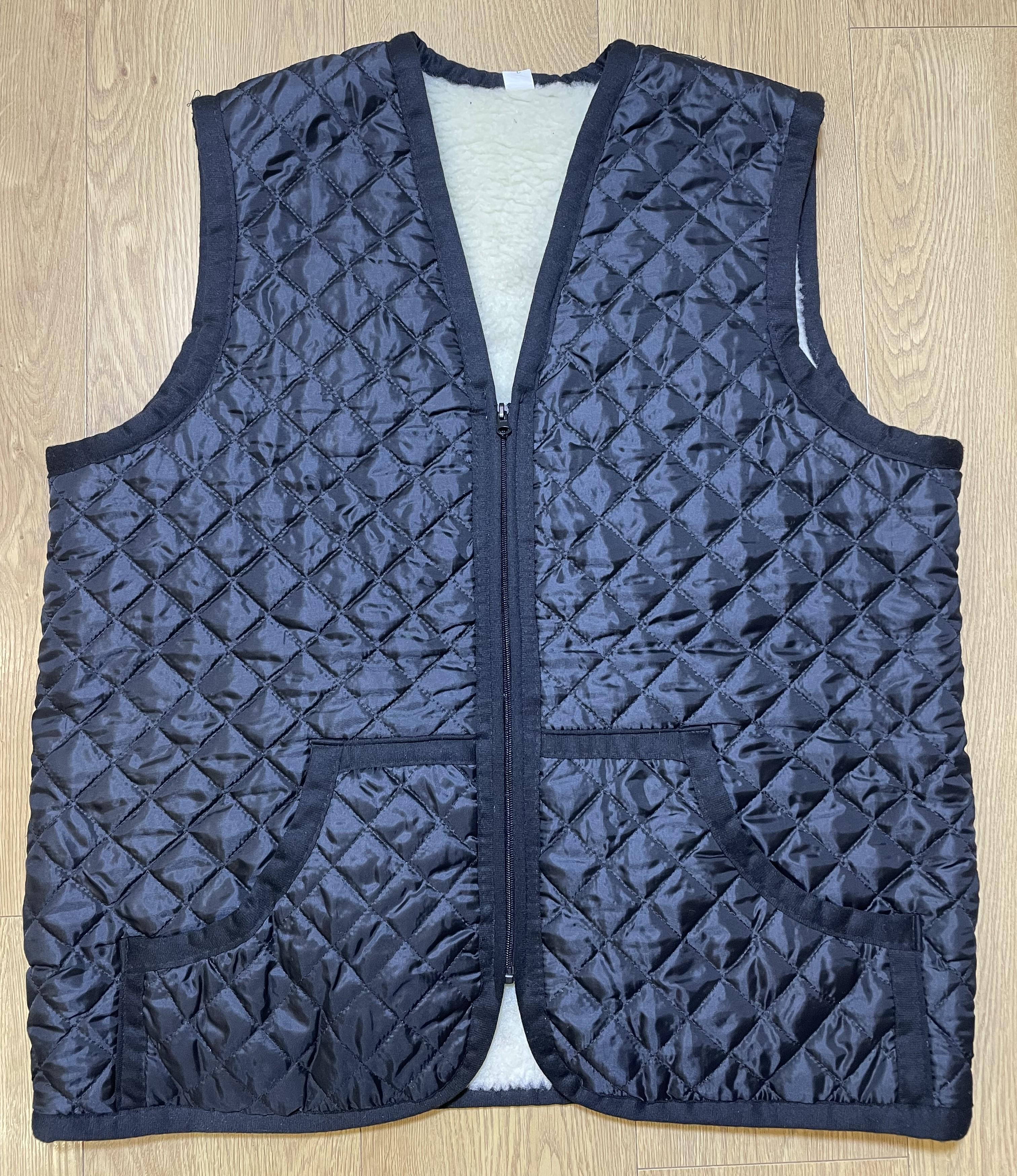 Жилет теплий з овечої вовни болоневий 4XL (26962435)