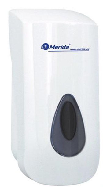 Дозатор для рідкого мила Merida Top Mini пластик 400 мл Сірий
