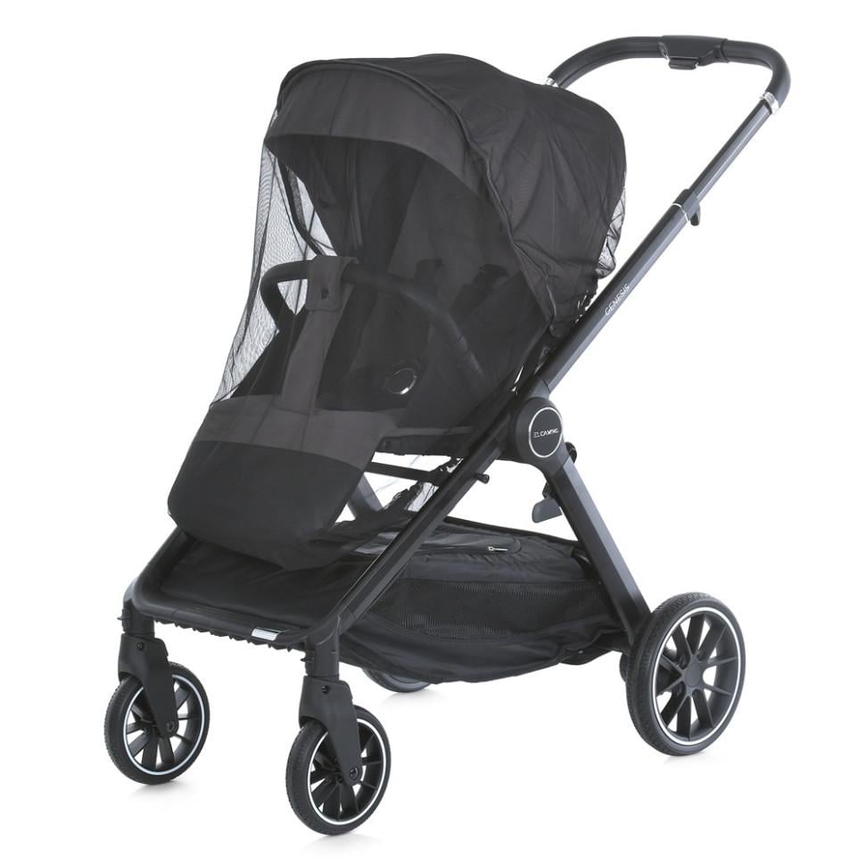 Коляска El Camino 4 колеса алюминий универсальная 2в1 Серый (ST-246-K-28)