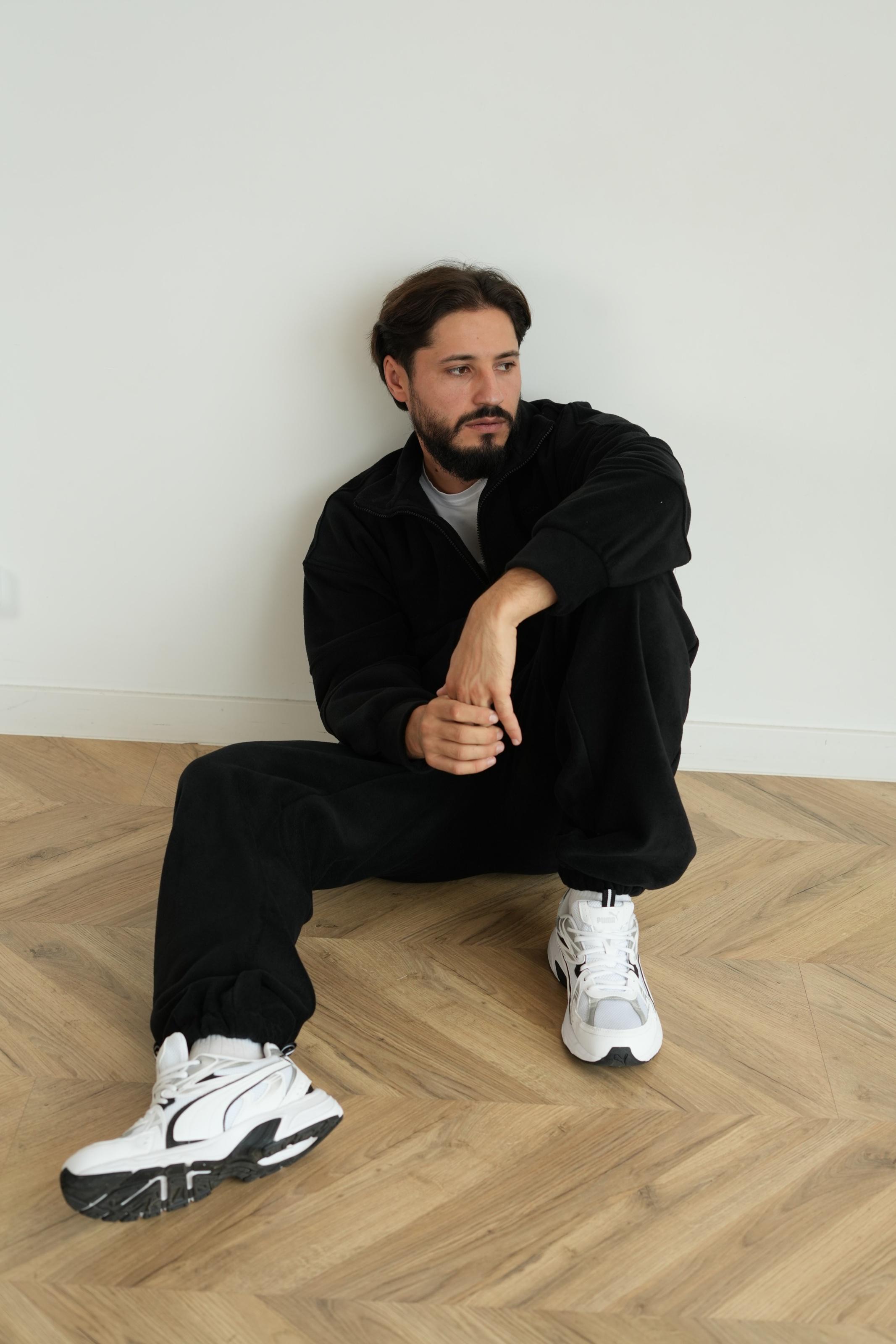 Костюм мужской флисовый CASUAL XL/2XL Черный (10301XLXXLm) - фото 10 Костюм мужской флисовый CASUAL XL/2XL Черный (10301XLXXLm) - фото 10