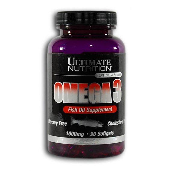 Омега для спорта Ultimate Nutrition Omega 3 90 Caps