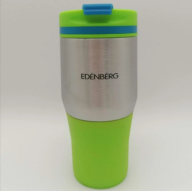 Термокухоль Edenberg 380 мл Зелений (EB-631) - фото 4 Термокухоль Edenberg 380 мл Зелений (EB-631) - фото 4