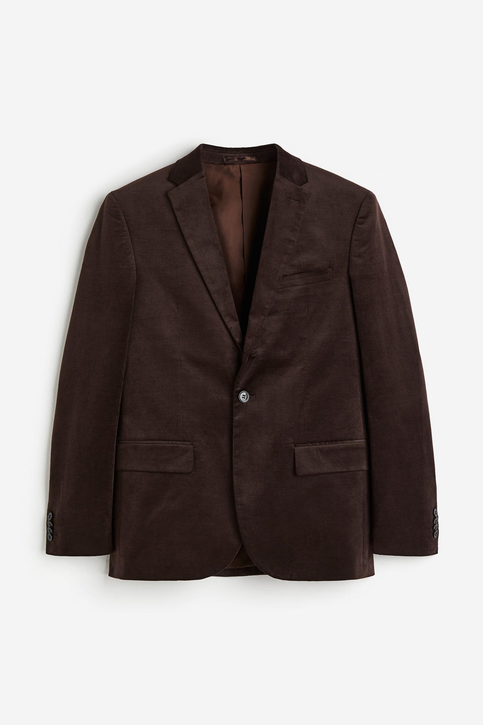 Піджак H&M р. 50 Коричневий (1162002П) - фото 3