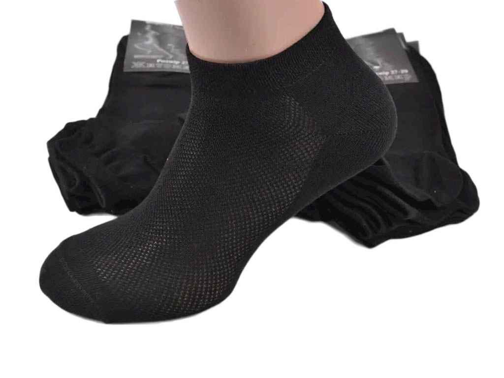 Носки мужские спорт короткие 12 пар р. 40-45 Черный (1026208) Носки мужские спорт короткие 12 пар р. 40-45 Черный (1026208)