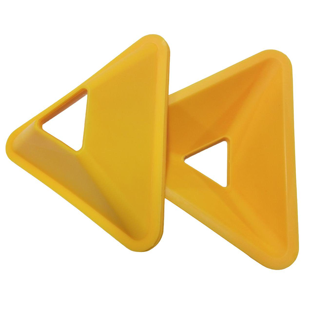 Фишки футбольные тренировочные Sportreal 160141 10 шт. Yellow (23493645)