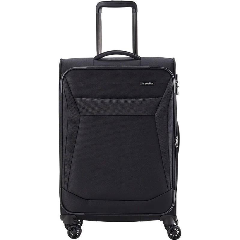 Чемодан на 4 колесах Travelite Chios M 60/66 л Black (TL080048-01) - фото 2