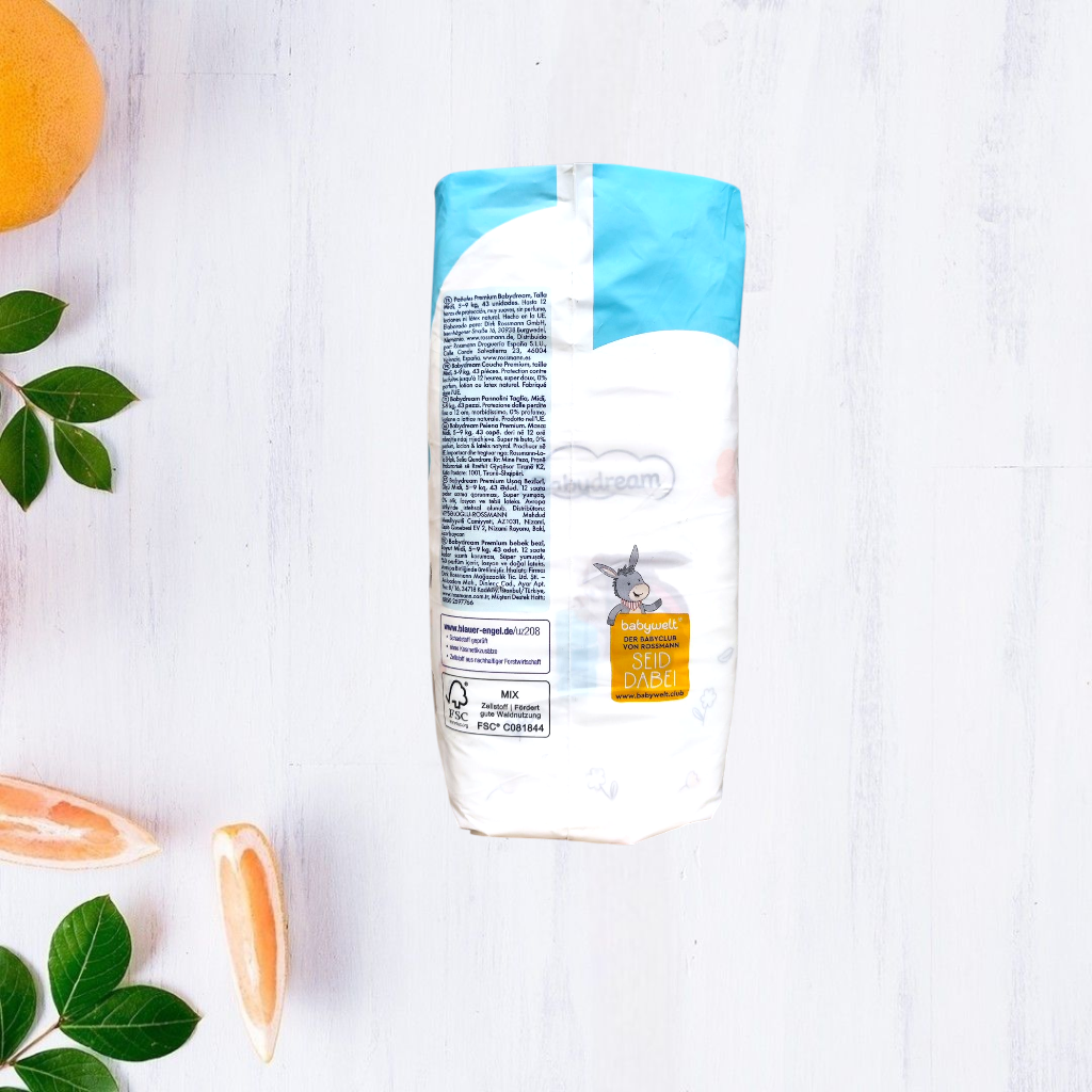 Підгузки Babydream Premium 3 Midi 5-9 кг 43 шт. - фото 4 Підгузки Babydream Premium 3 Midi 5-9 кг 43 шт. - фото 4