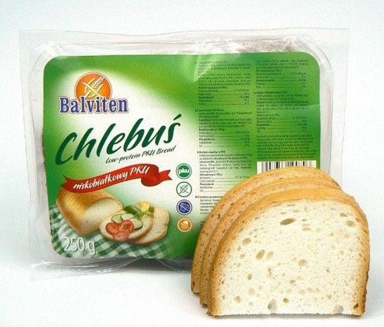 Хліб без глютену білий BALVITEN Хлєбус низькобілковий PKU Balviten 250 г